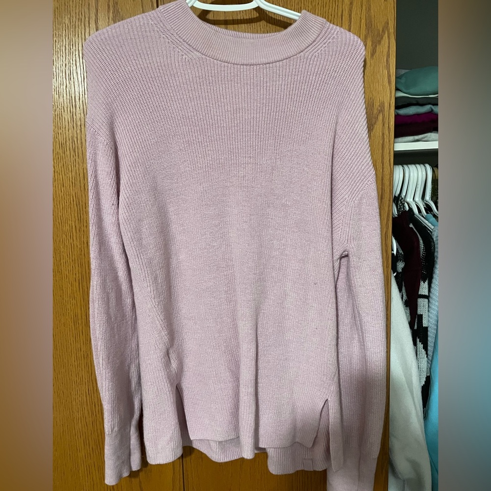 Lululemon Merino Wool-Blend Ribbed Crewneck Sweater size 6